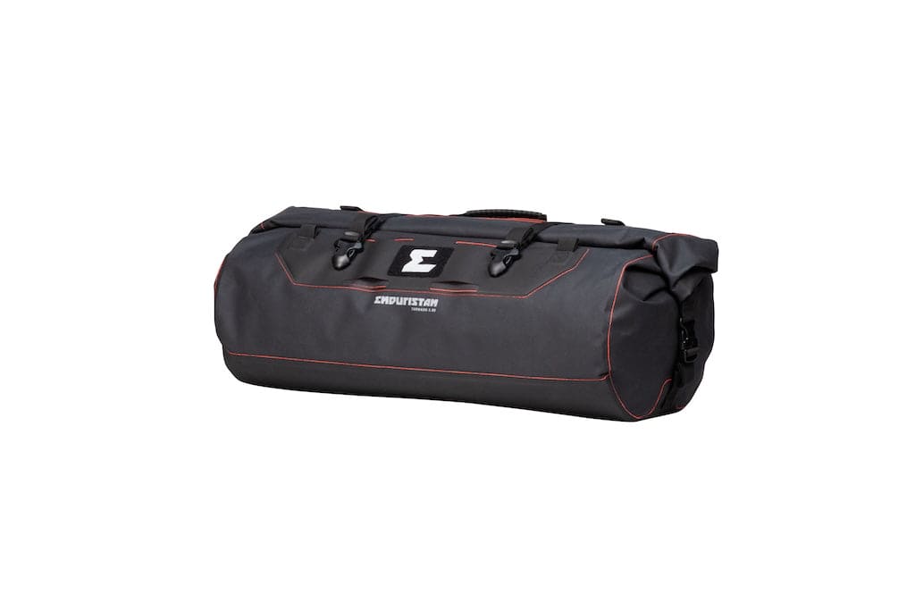 Roll bag Tornado 3.50 Enduristan - pe motocicletă