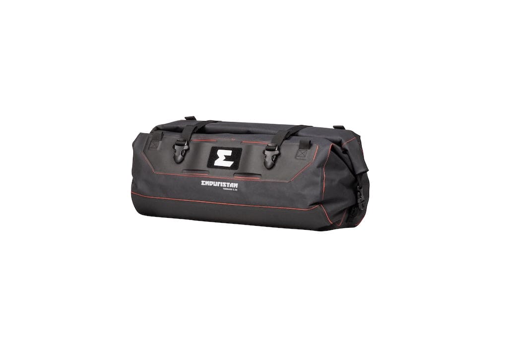 Roll bag Tornado 3.30 Enduristan - pe motocicletă