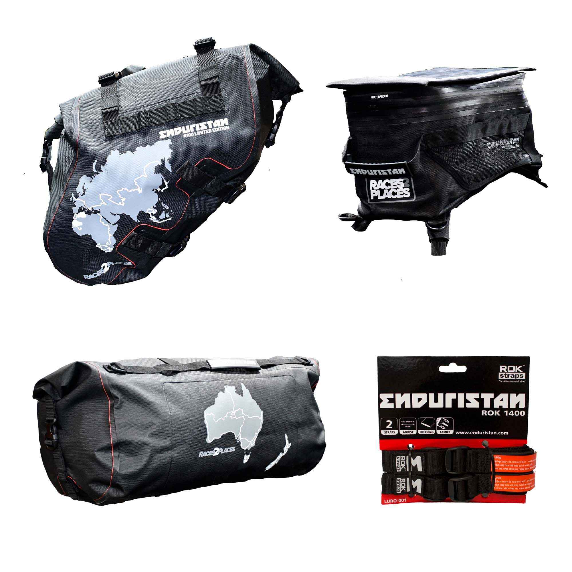 Sistem bagaje Races Places Lyndon Poskitt | Enduristan Romania